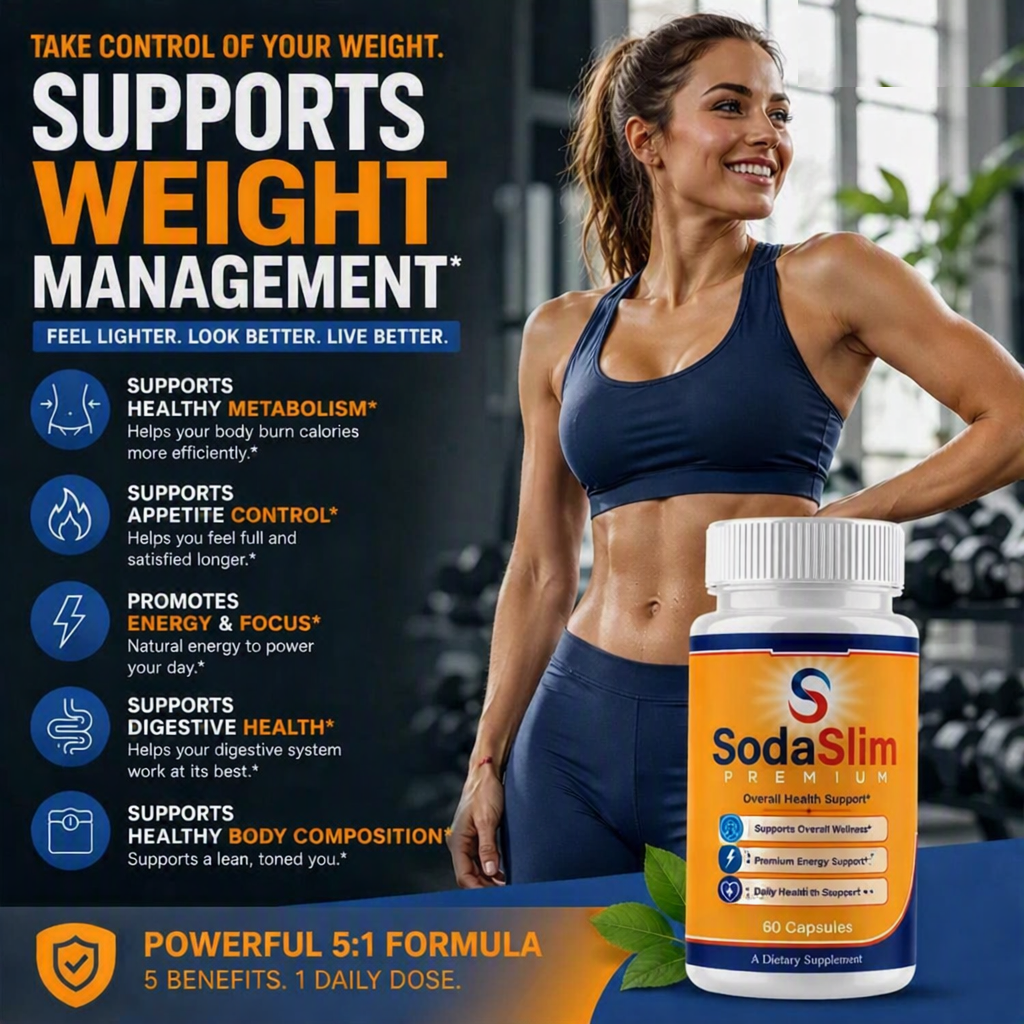 SodaSlim supports healthy weight management and appetite control